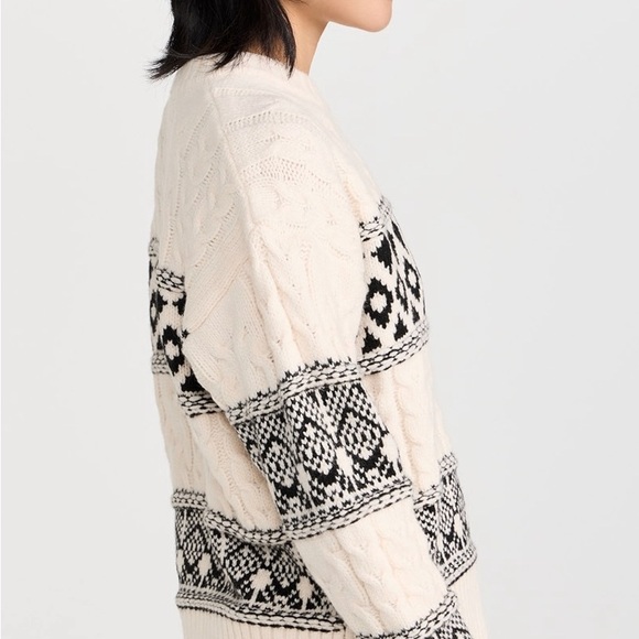 Line & Dot- Montana Faire Isle Sweater- SZ XS - Picture 3 of 5